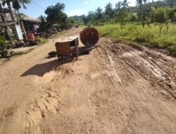 Akses Jalan Rusak, Warga Perbatasan Bontang-Kutim Harapkan Bantuan