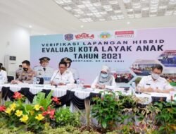 Wali Kota Berharap Verifikasi Lapangan Hybrid Evaluasi Kota Layak Anak Tahun 2021 Sejalan dengan Program Pemerintah