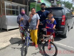 Komunitas Peduli Kucing Liar Bontang Bantu Penyandang Disabilitas