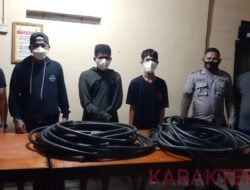 Curi Kabel Tembaga, 2 Warga Muara Badak Terancam Masuk Bui