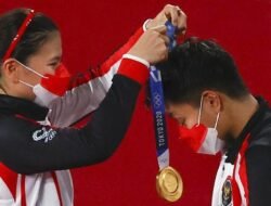 Jokowi: Final Mendebarkan, Terima Kasih Greysia/Apriyani