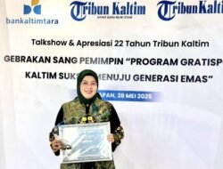 Wakil Ketua DPRD Bontang Sitti Yara Hadiri HUT ke-22 Tribun Kaltim
