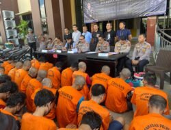 Polresta Samarinda Ungkap 34 Kasus Pencurian Selama Juli 2025, 47 Tersangka Diamankan