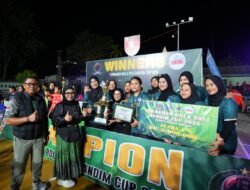 Turnamen Dandim Cup 2026 Resmi Ditutup, Wali Kota Apresiasi Kodim 0908/Bontang