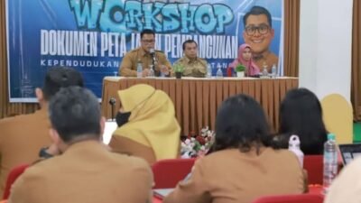 Agus Haris Ingatkan OPD Soal Data Riil Penduduk di Workshop Roadmap Kependudukan